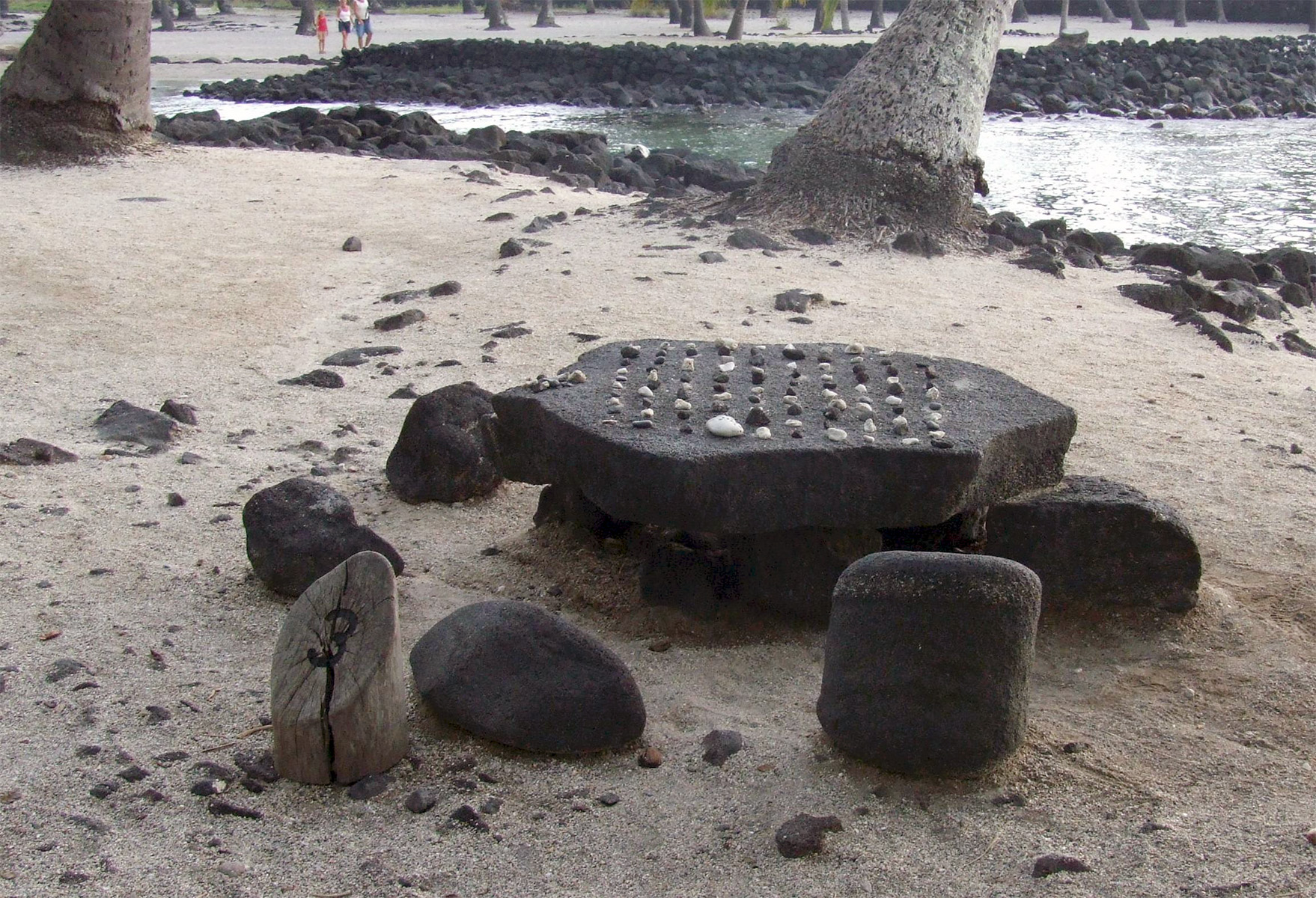 konane en parque histórico hawaii